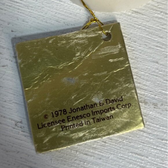 Precious Moments 1978 Jesus Loves Me Figurine By Jonathan & David - Picture 7 of 7